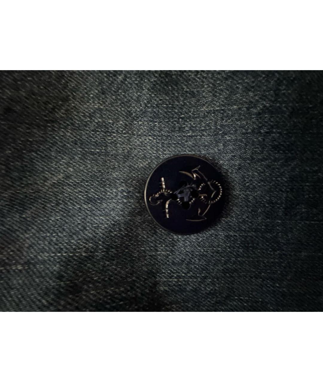 RALPH LAUREN Синяя деним куртка, фото 4