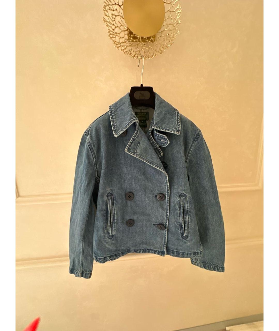 RALPH LAUREN Синяя деним куртка, фото 9