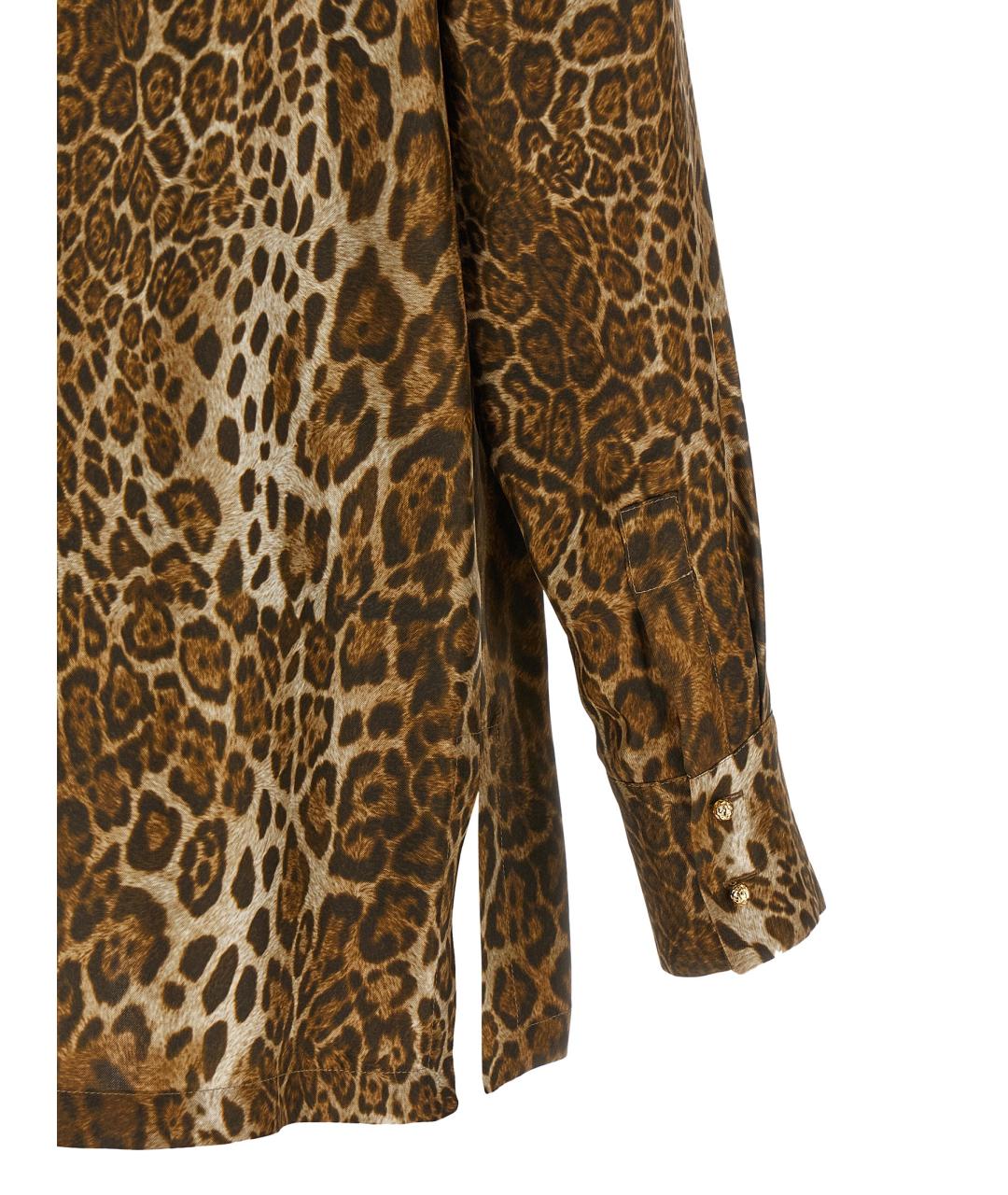 MAX MARA STUDIO Мульти шелковая рубашка, фото 4