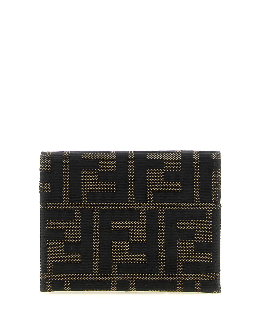 FENDI Коричневый кардхолдер, фото 1