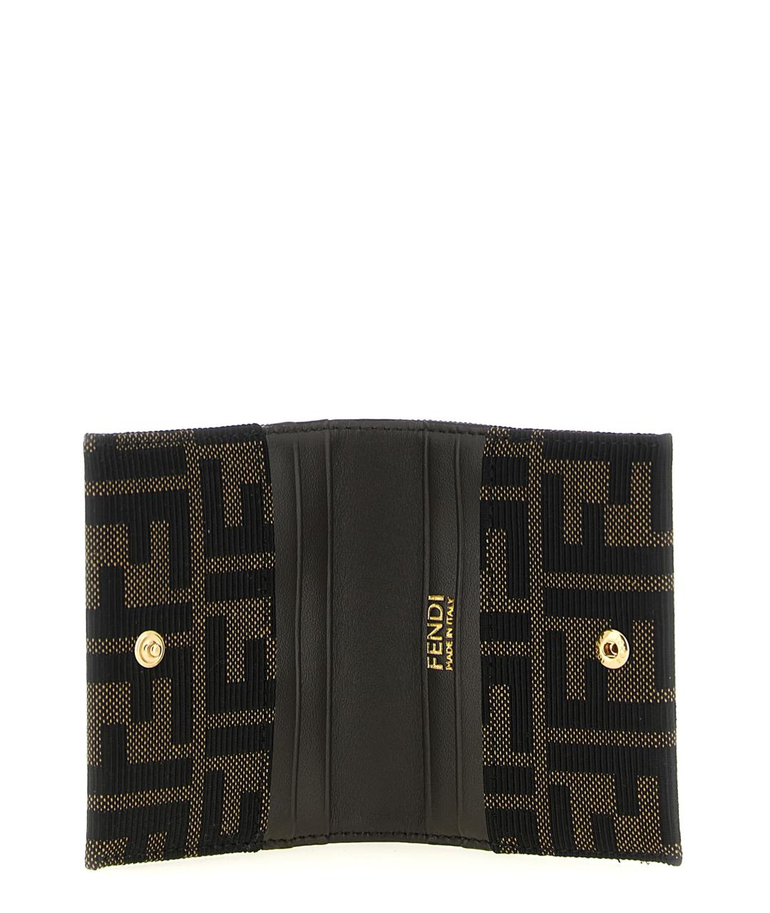 FENDI Коричневый кардхолдер, фото 3