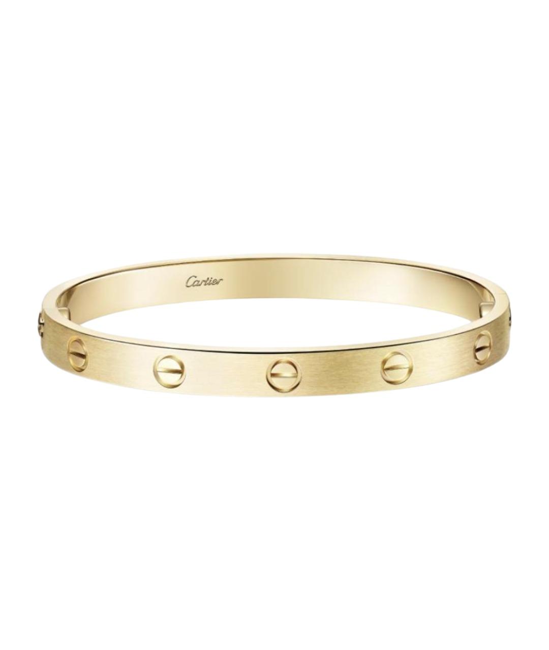 CARTIER Золотой браслет из желтого золота, фото 1