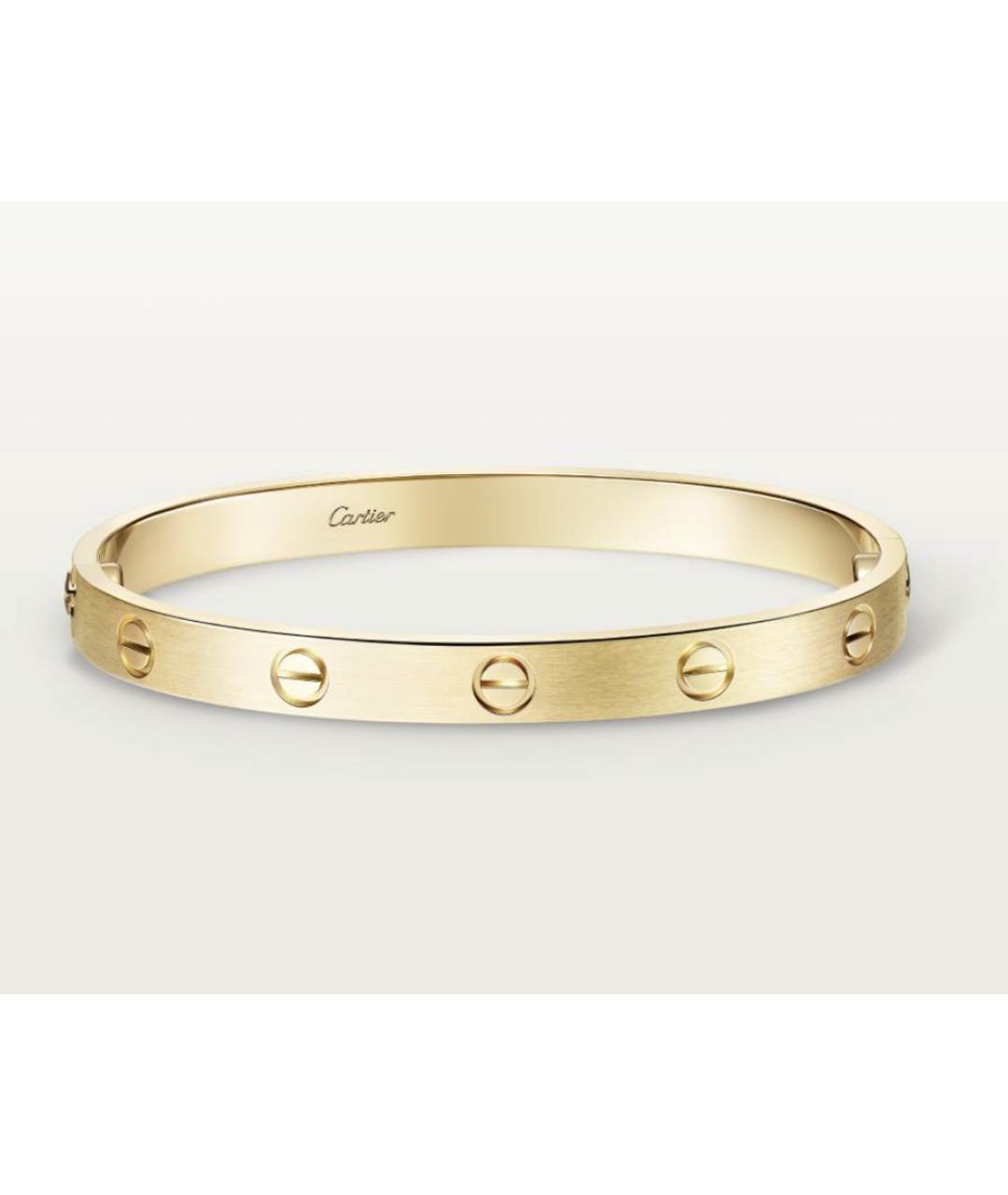 CARTIER Золотой браслет из желтого золота, фото 5