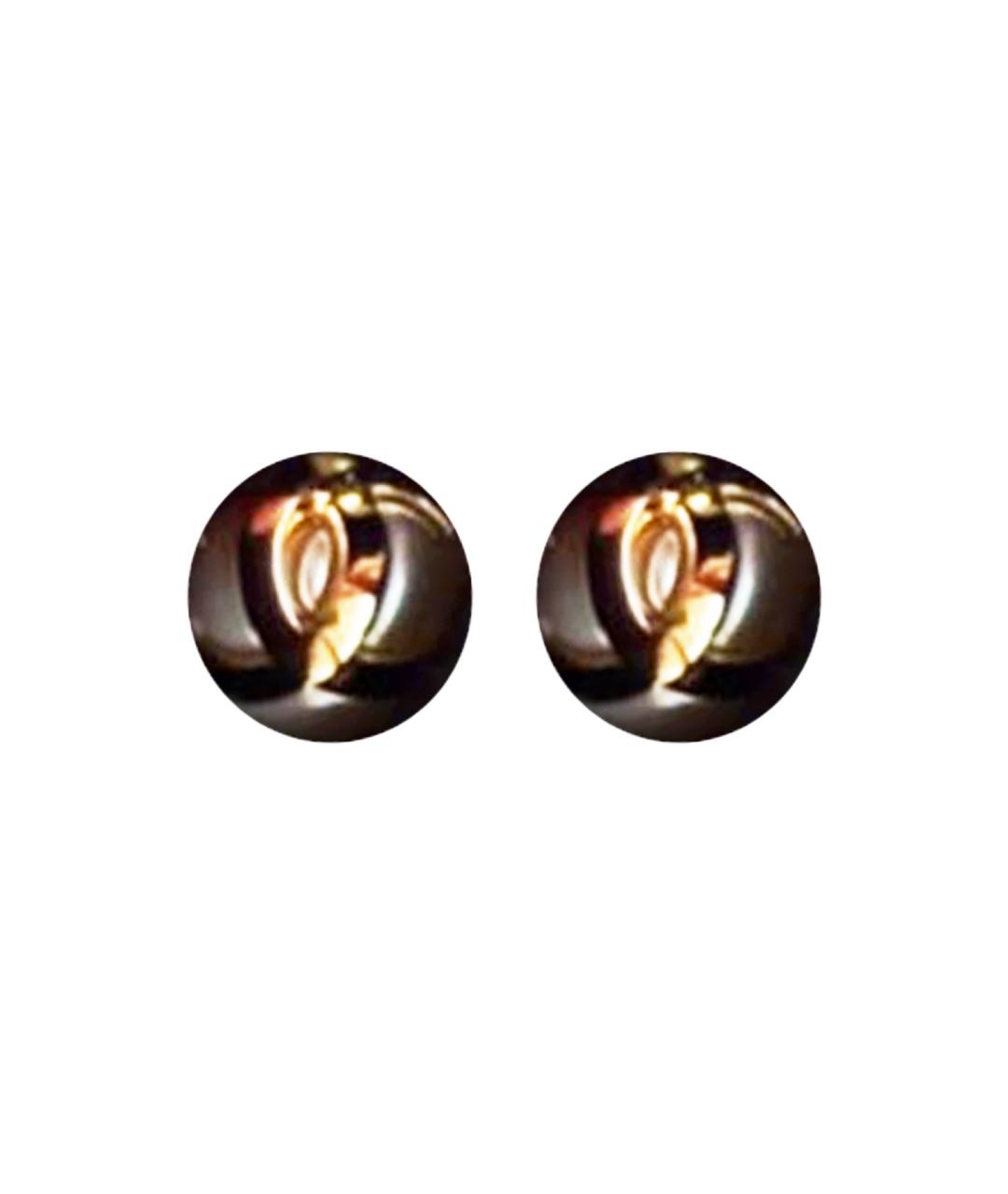 CHANEL Золотые серьги, фото 1