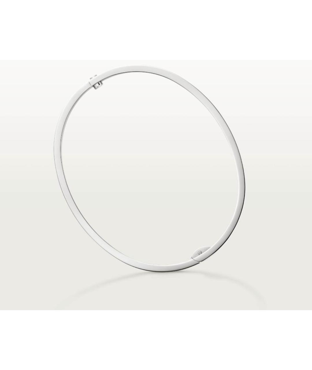CARTIER Серебряный браслет из белого золота, фото 2