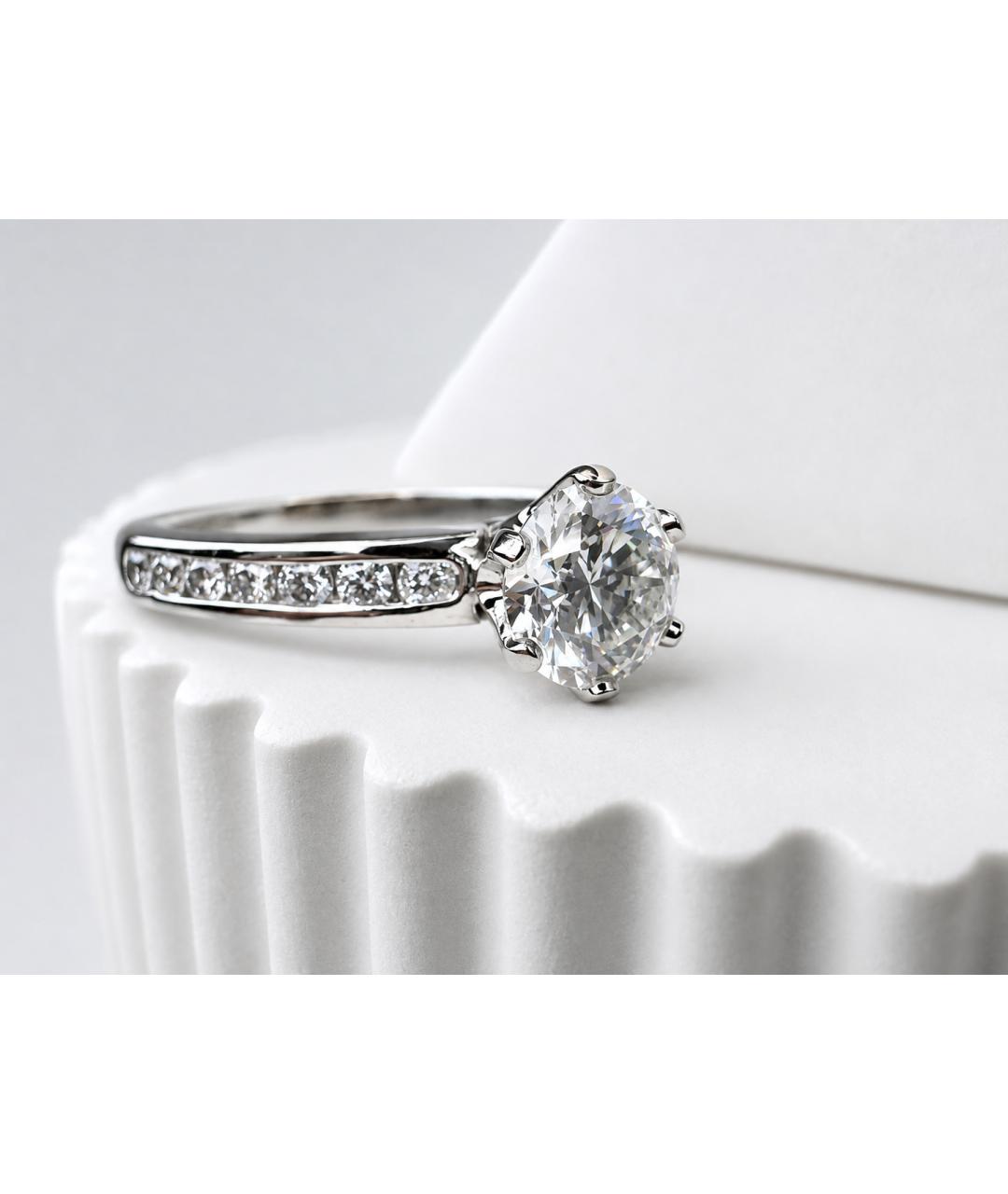 TIFFANY&CO Серебряное платиновое кольцо, фото 9