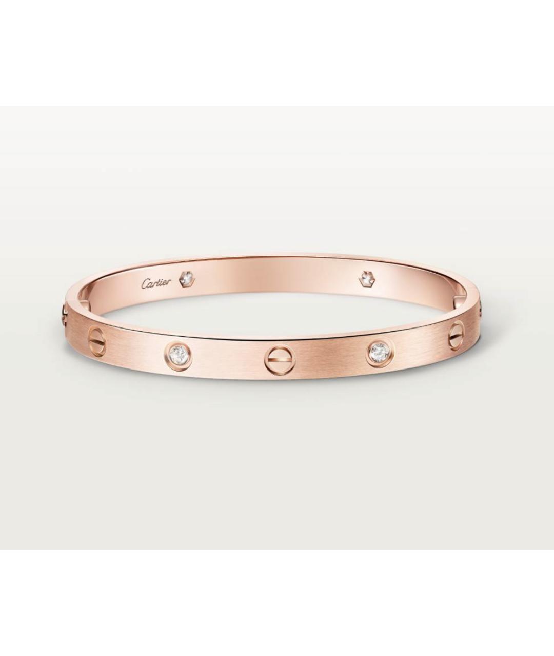 CARTIER Золотой браслет из розового золота, фото 4