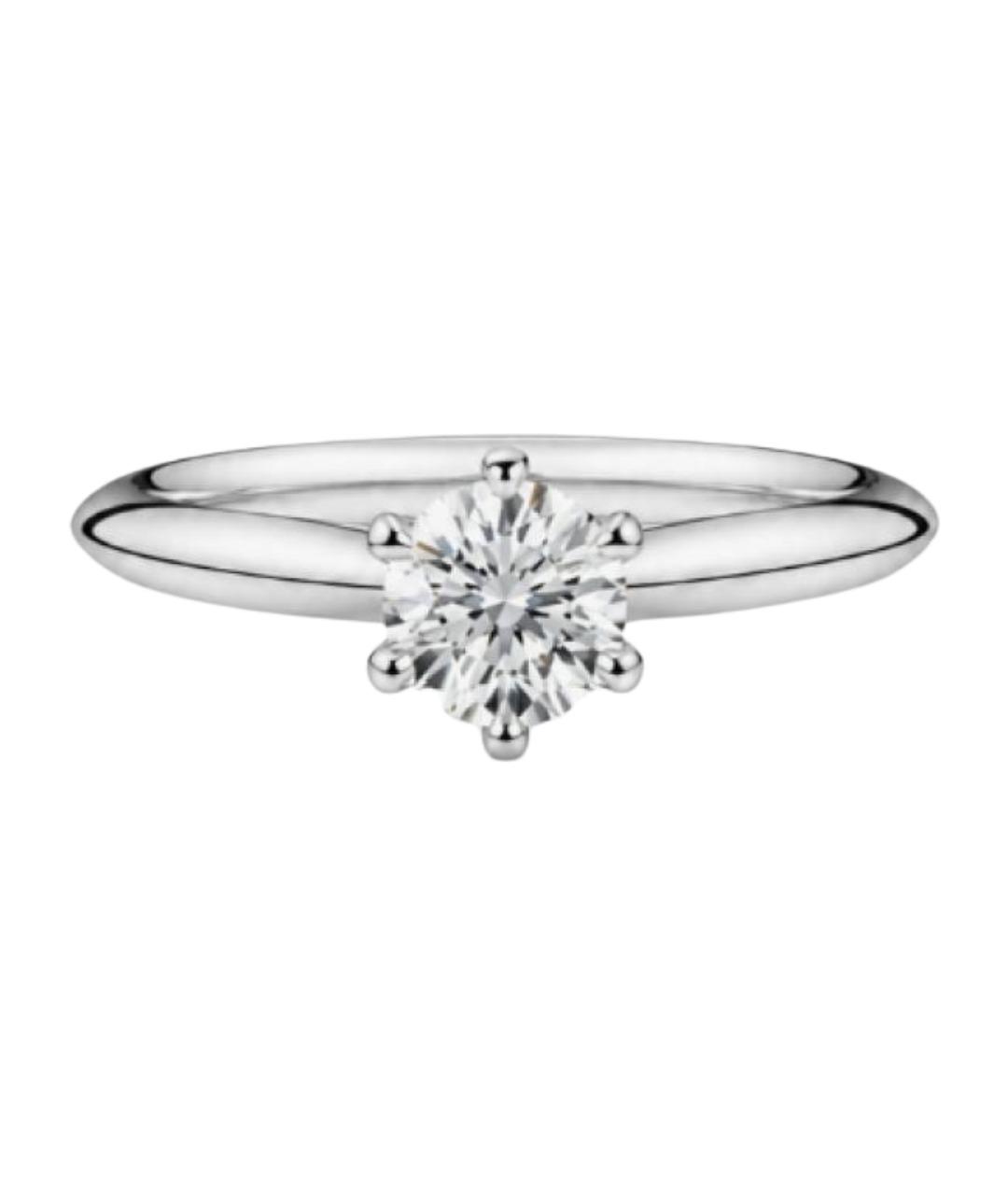 TIFFANY&CO Серебряное платиновое кольцо, фото 1