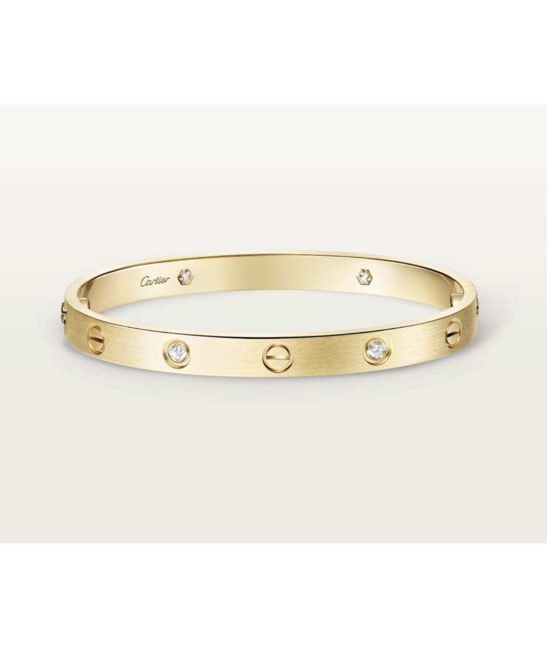 CARTIER Золотой браслет из желтого золота, фото 5