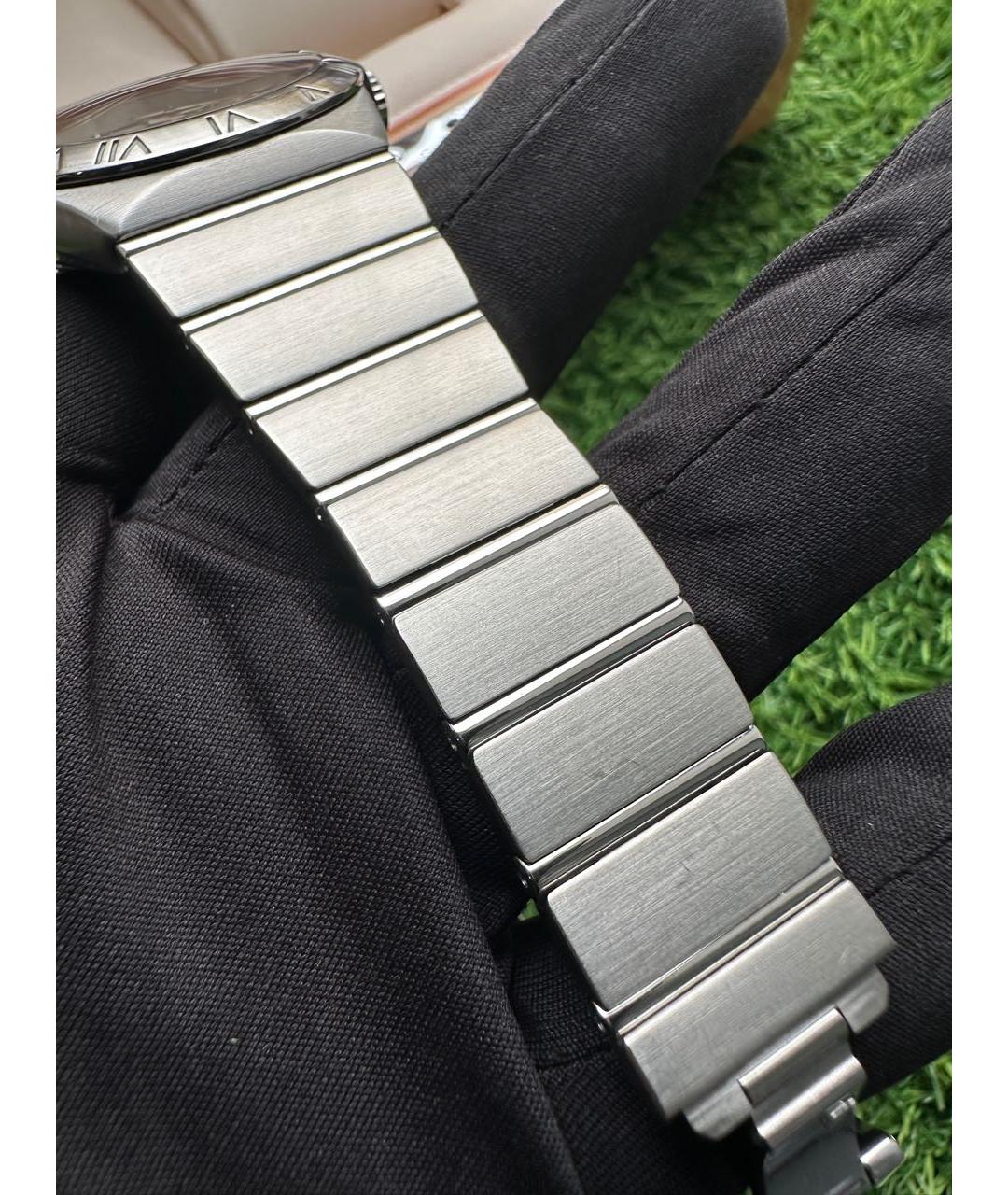 OMEGA Серебряные стальные часы, фото 7