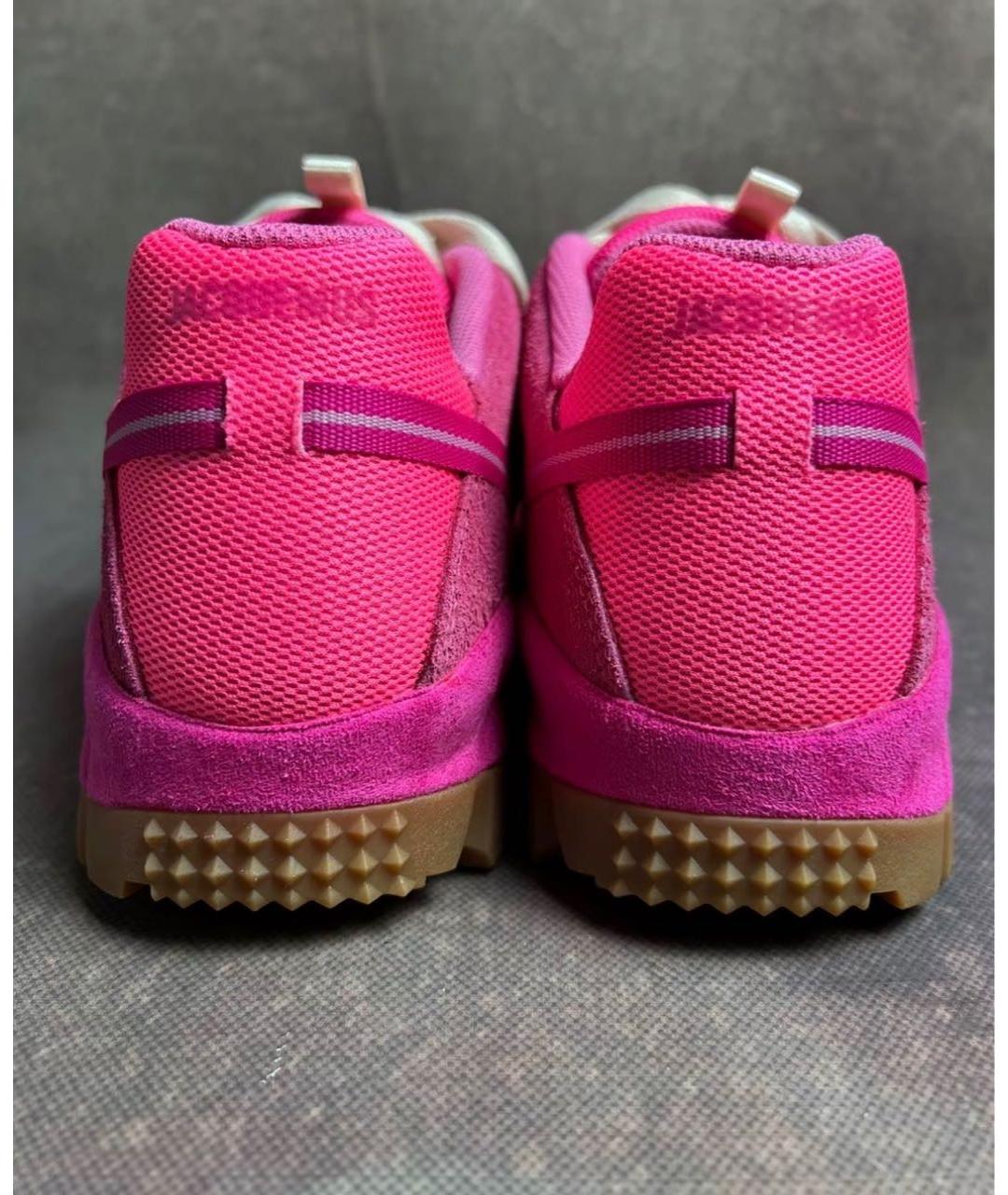 JACQUEMUS Розовые кроссовки, фото 4
