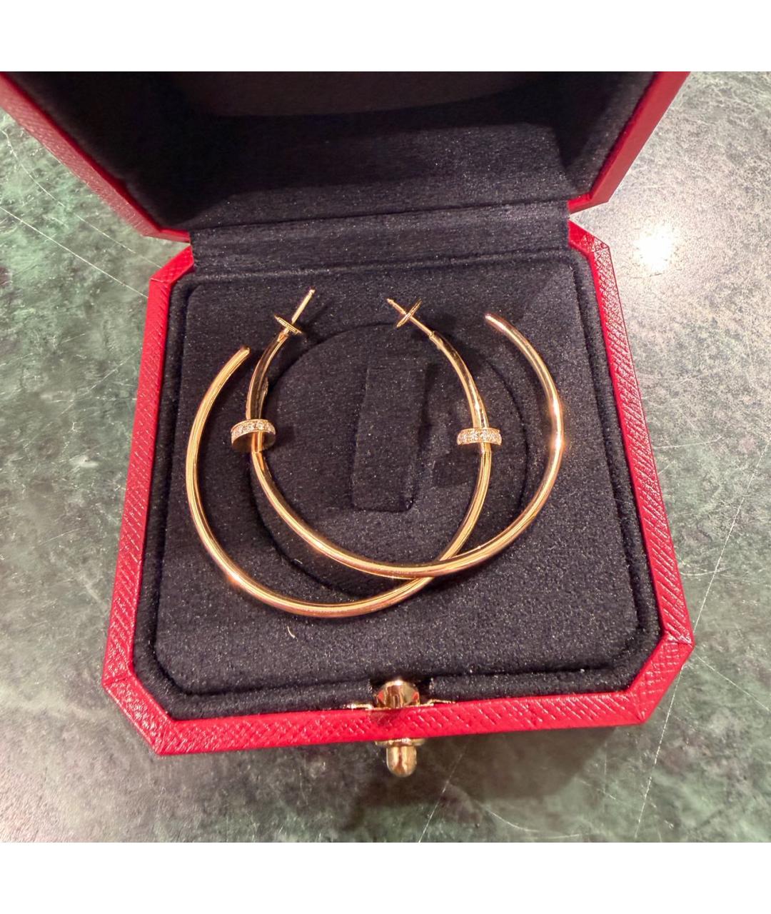 CARTIER Золотые серьги из желтого золота, фото 5