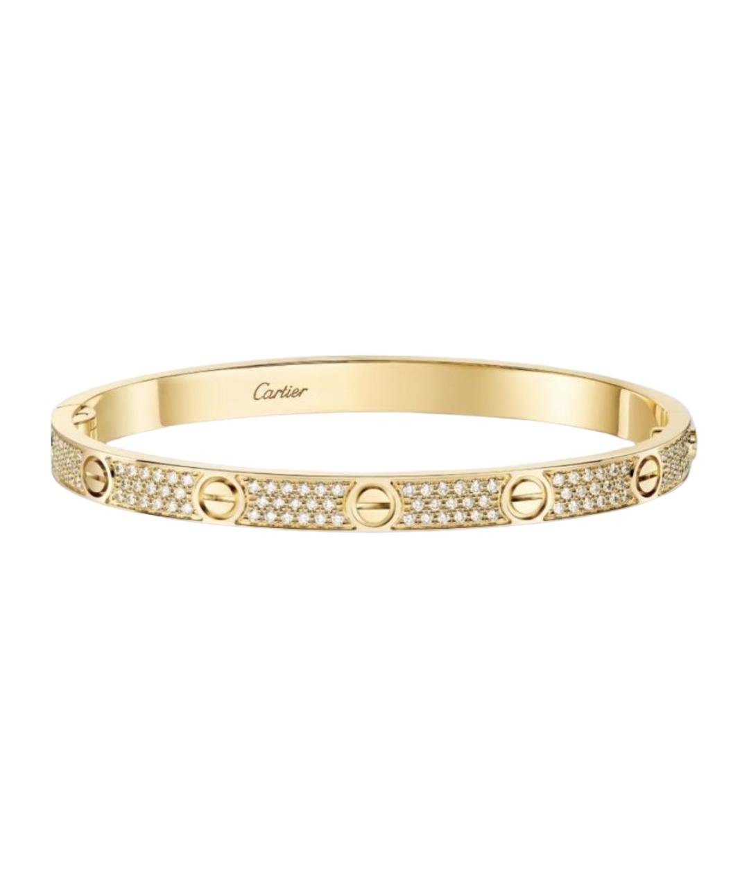 CARTIER Золотой браслет из желтого золота, фото 1