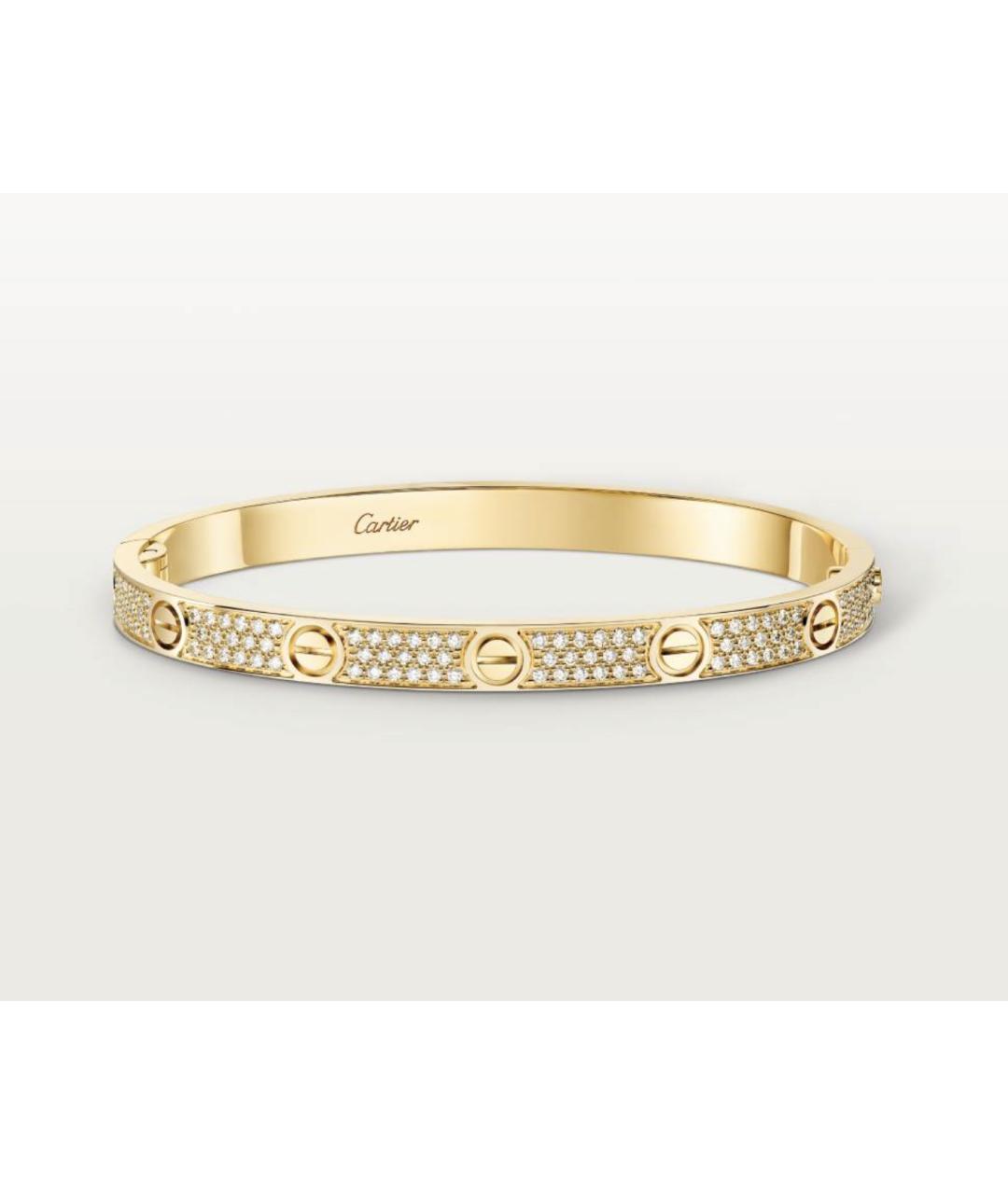 CARTIER Золотой браслет из желтого золота, фото 4