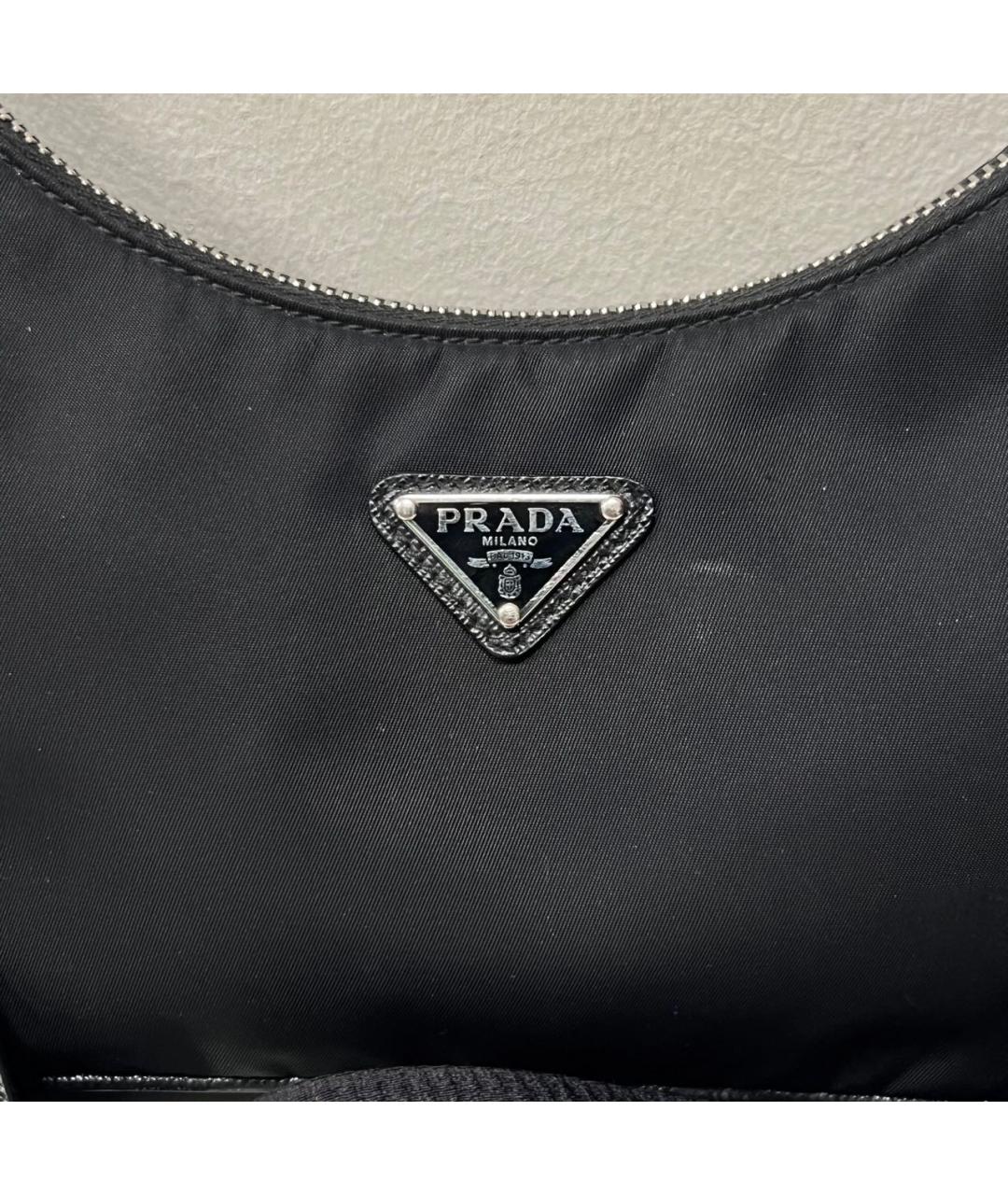 PRADA Черная сумка через плечо, фото 8