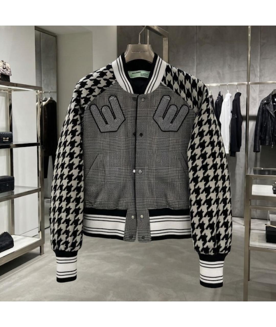 OFF-WHITE Серая куртка, фото 8