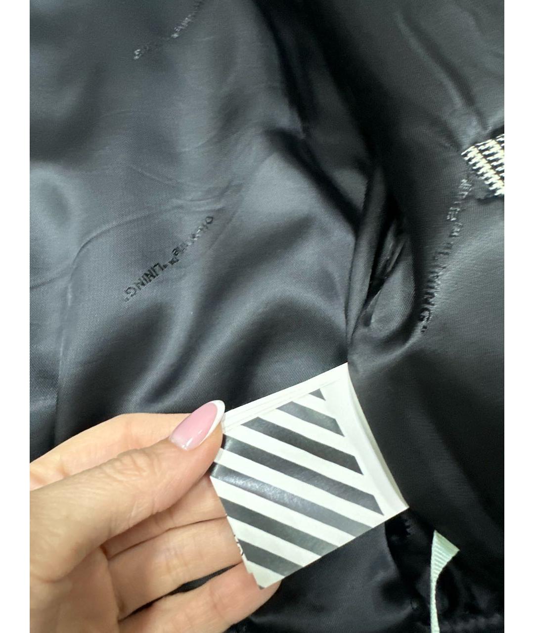OFF-WHITE Серая куртка, фото 6