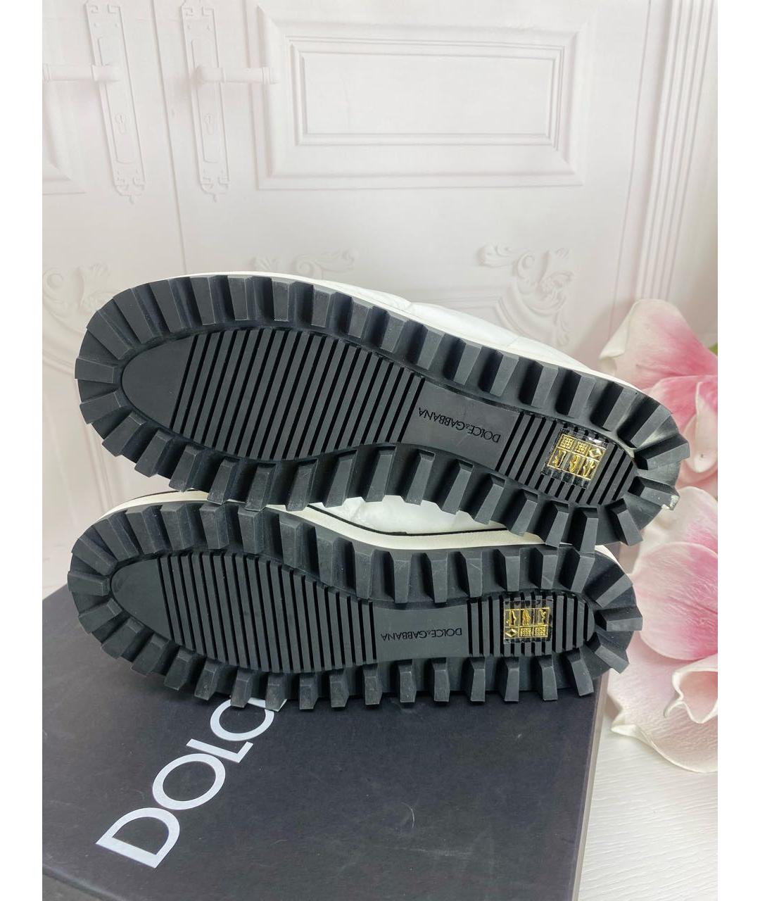 DOLCE&GABBANA Белые сапоги, фото 6