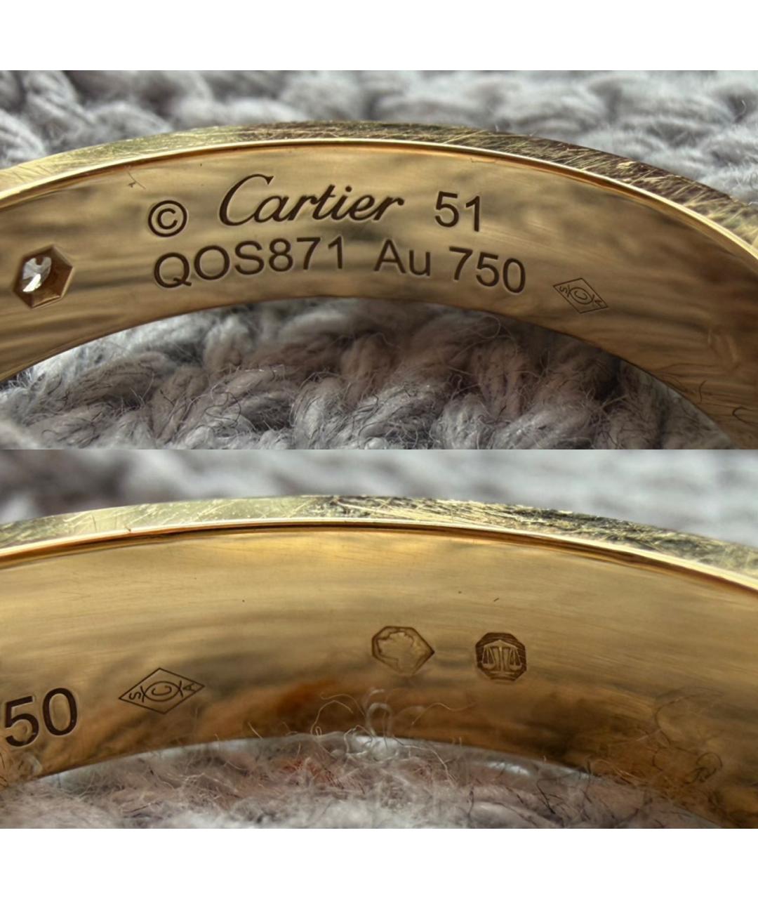 CARTIER Золотое кольцо из желтого золота, фото 5