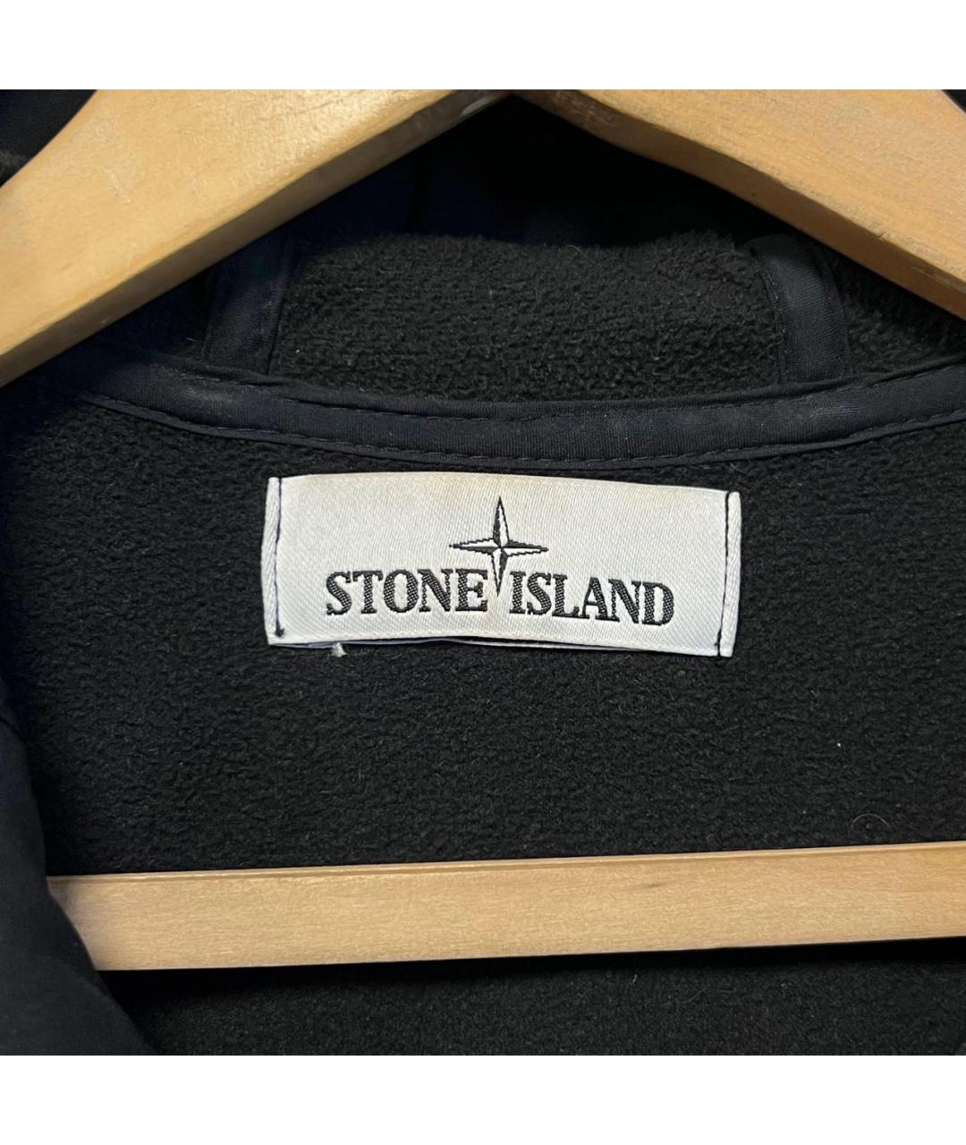 STONE ISLAND Черная куртка, фото 4