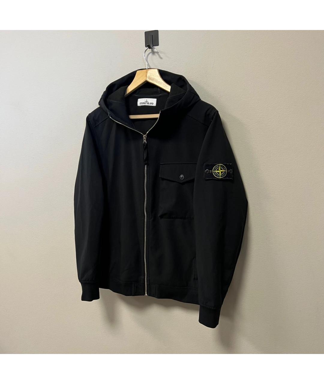 STONE ISLAND Черная куртка, фото 2