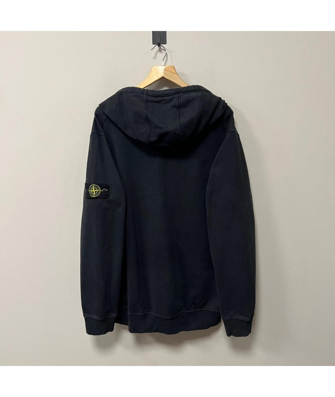 STONE ISLAND Черная куртка, фото 3