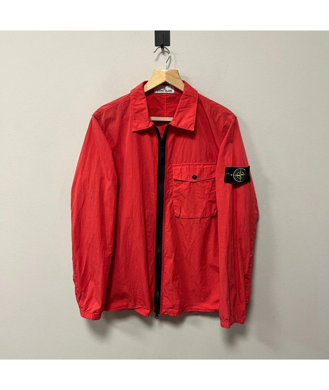 STONE ISLAND Красная куртка, фото 5