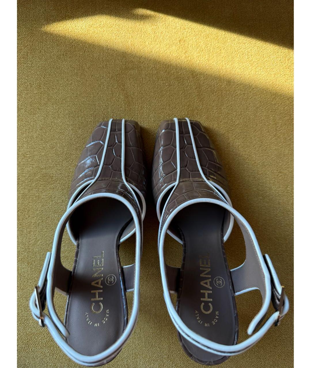 CHANEL Кожаные туфли, фото 3
