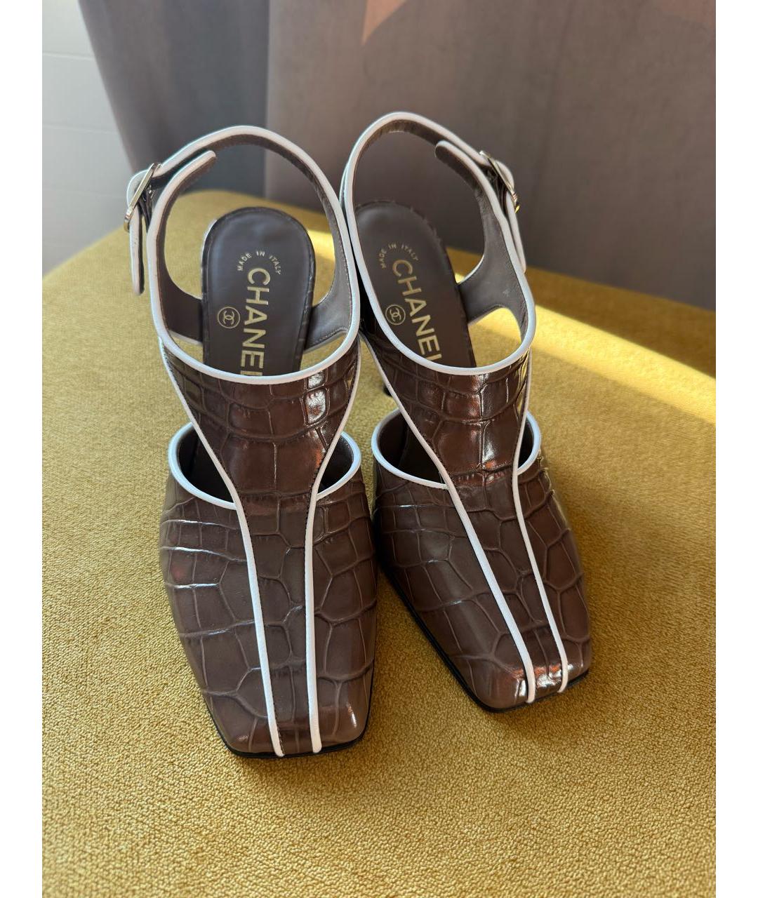 CHANEL Кожаные туфли, фото 2