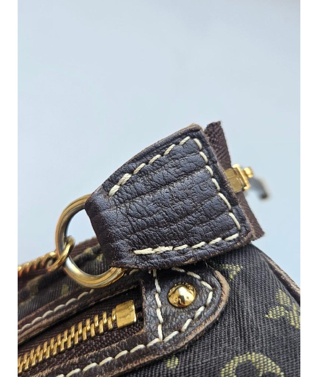 LOUIS VUITTON Синяя деним сумка с короткими ручками, фото 7