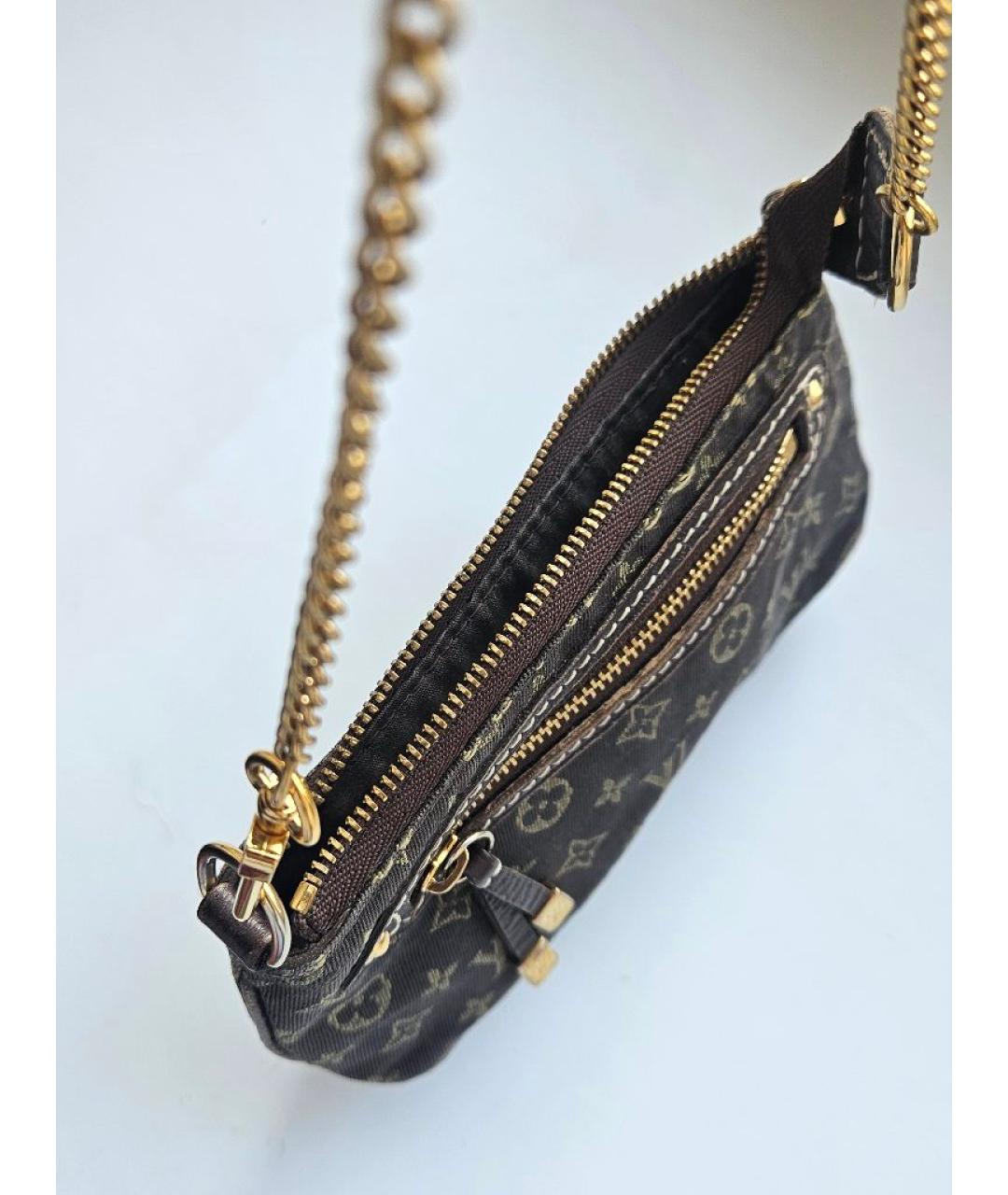 LOUIS VUITTON Синяя деним сумка с короткими ручками, фото 3