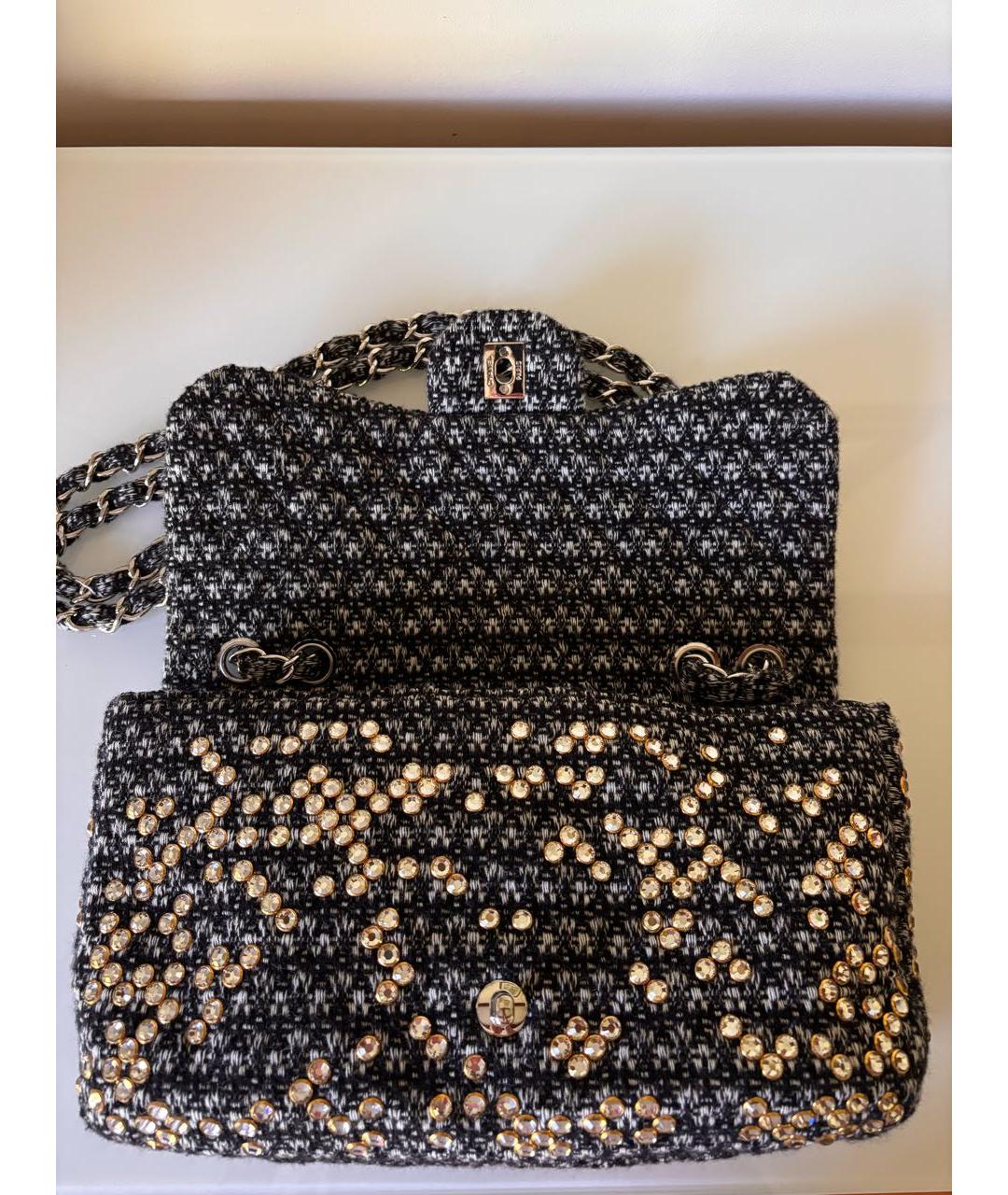 CHANEL Твидовая сумка через плечо, фото 4