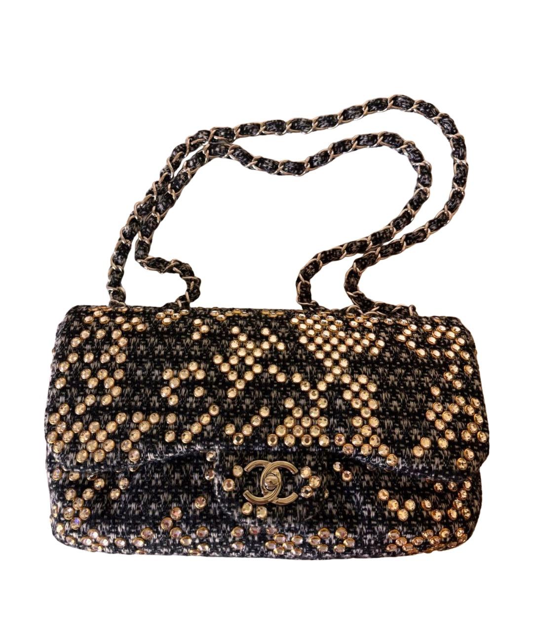 CHANEL Твидовая сумка через плечо, фото 1