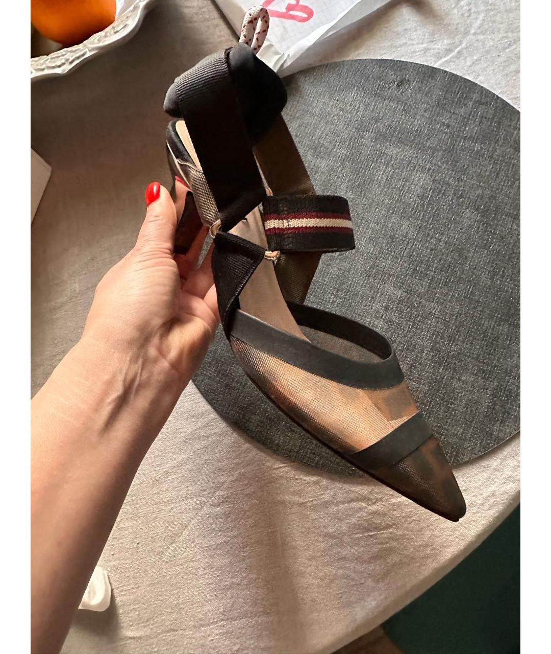 FENDI Коричневые туфли, фото 3