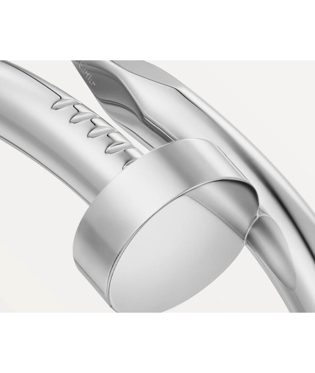 CARTIER Серебряный браслет из белого золота, фото 2