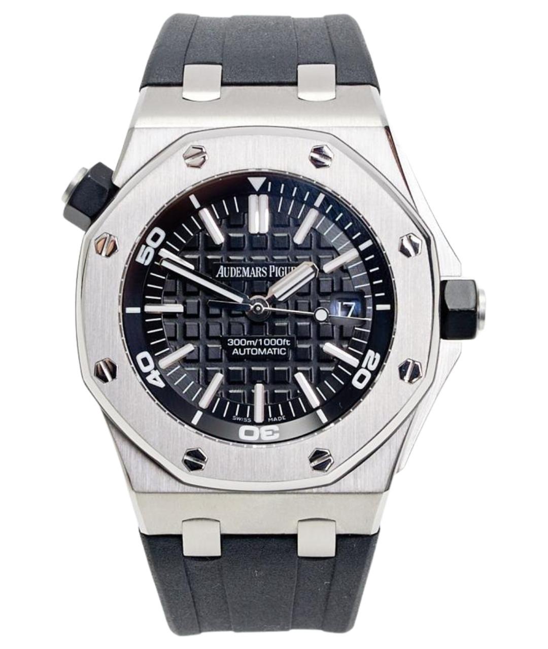 Audemars Piguet Черные стальные часы, фото 1