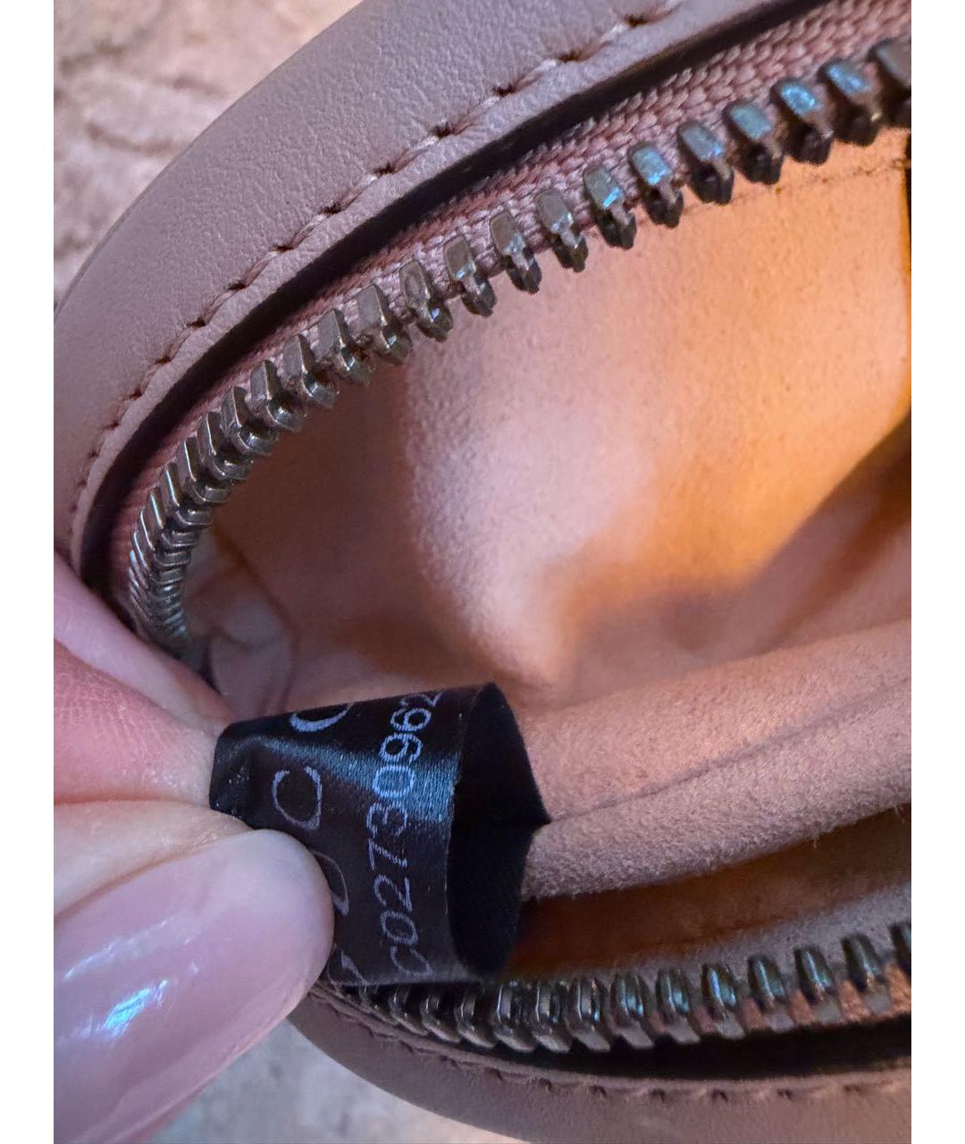 GUCCI Бежевая кожаная поясная сумка, фото 7