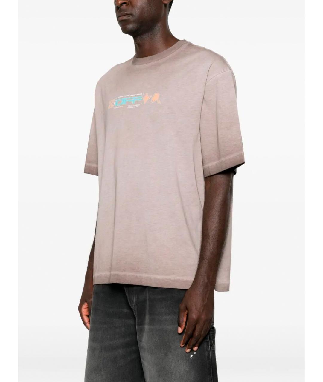 OFF-WHITE Мульти хлопковая футболка, фото 3