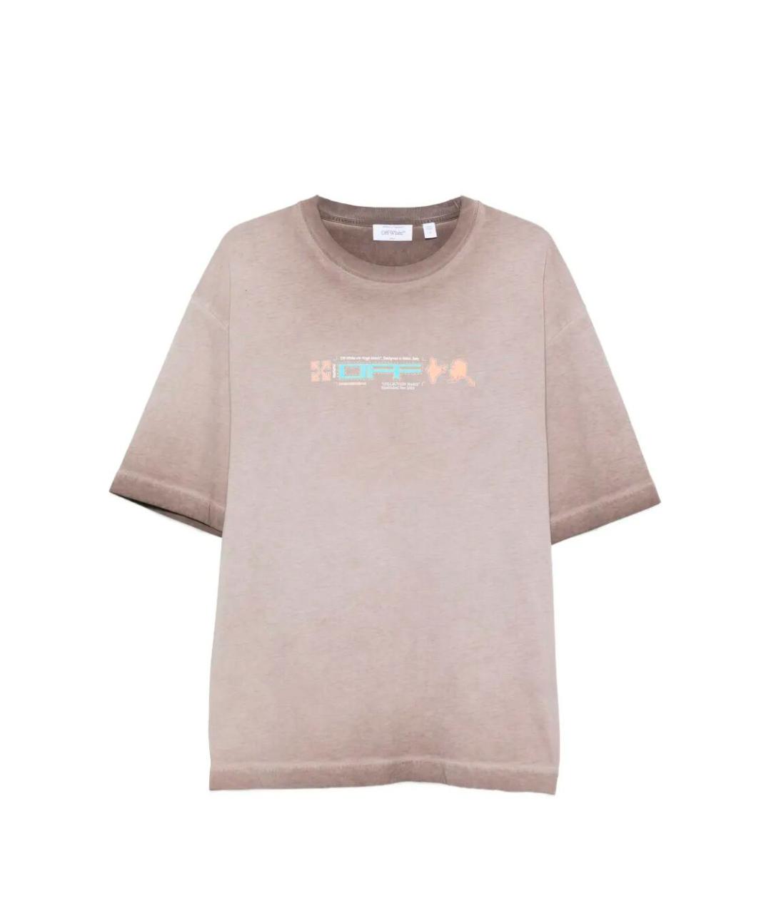 OFF-WHITE Мульти хлопковая футболка, фото 1