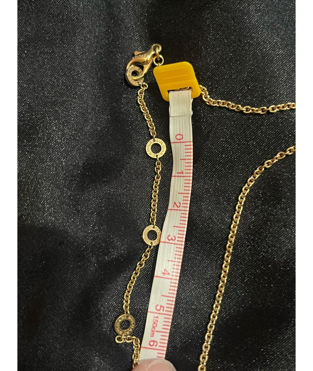 BVLGARI Золотое колье из желтого золота, фото 6