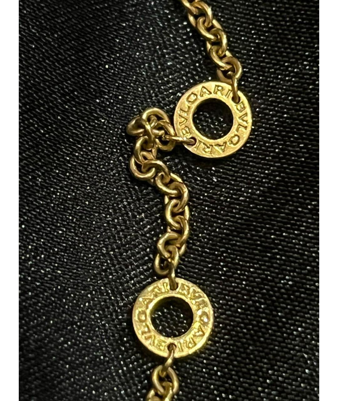 BVLGARI Золотое колье из желтого золота, фото 5
