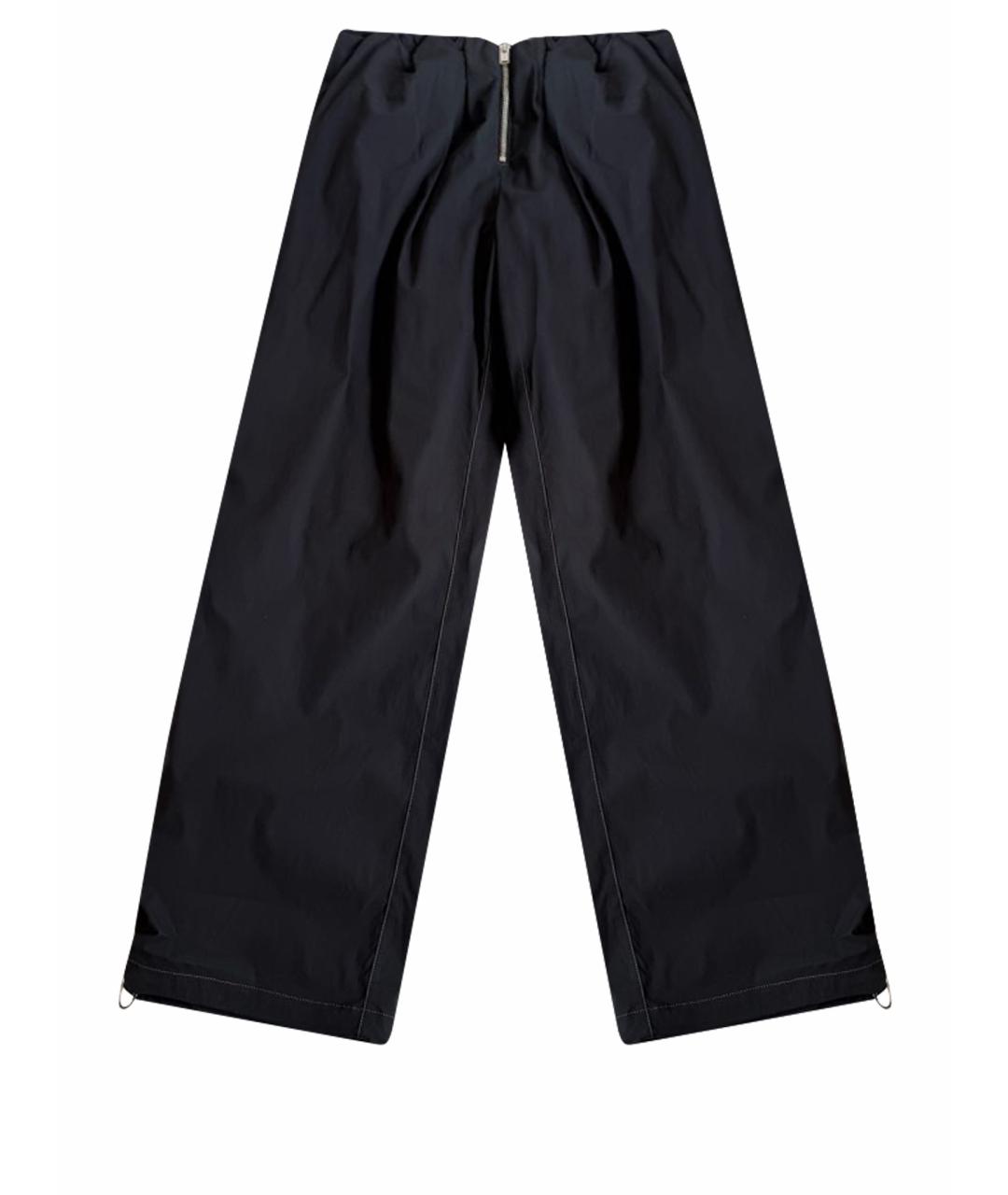 DION LEE Черные брюки широкие, фото 1