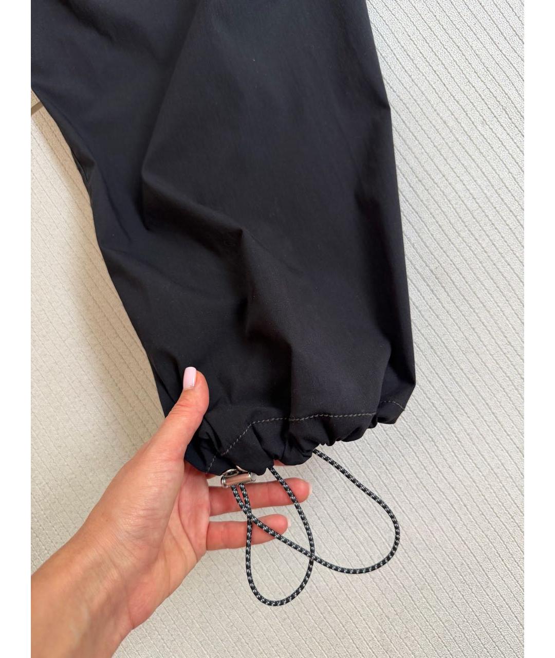 DION LEE Черные брюки широкие, фото 3