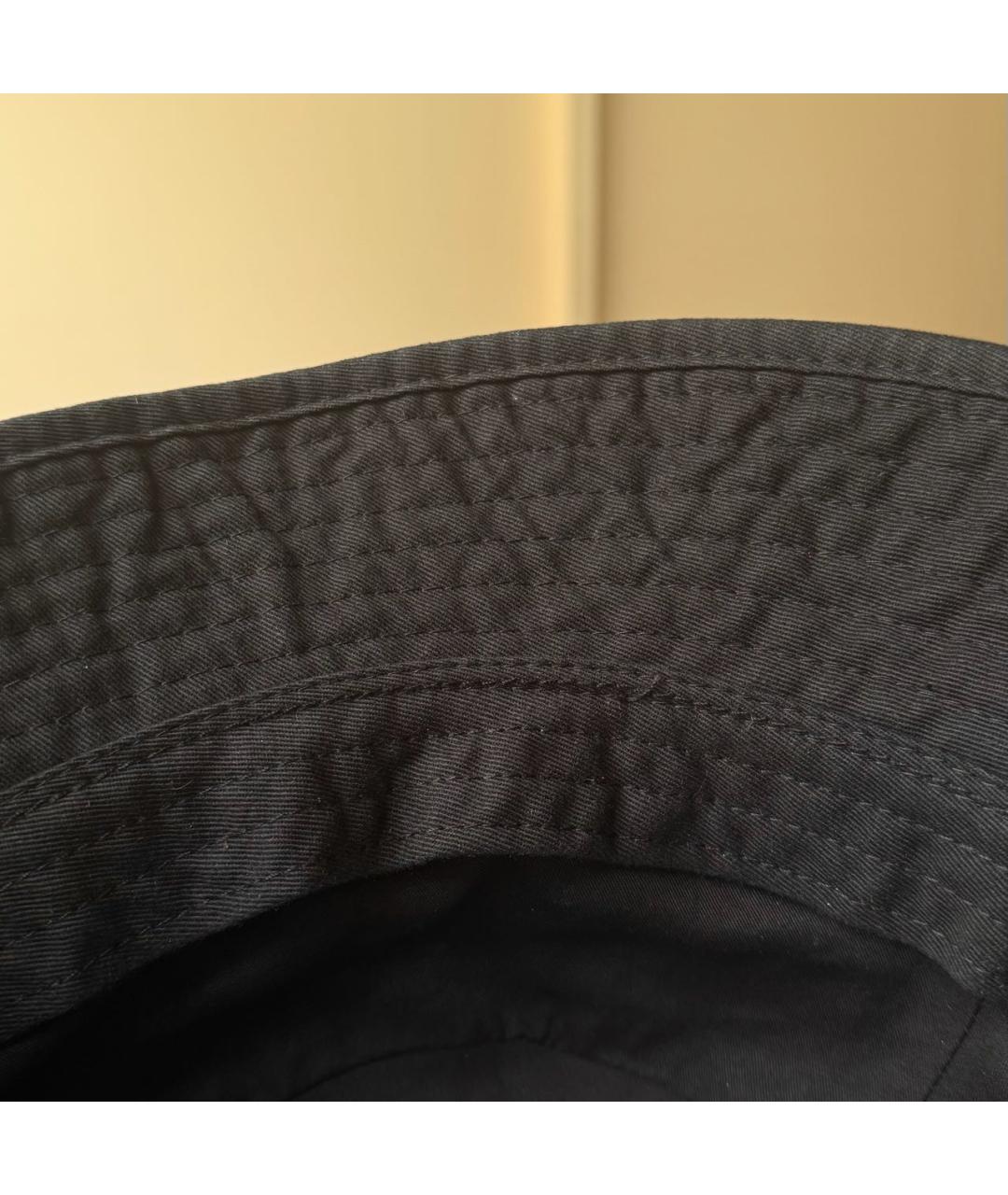 ACNE STUDIOS Черная хлопковая шляпа, фото 5