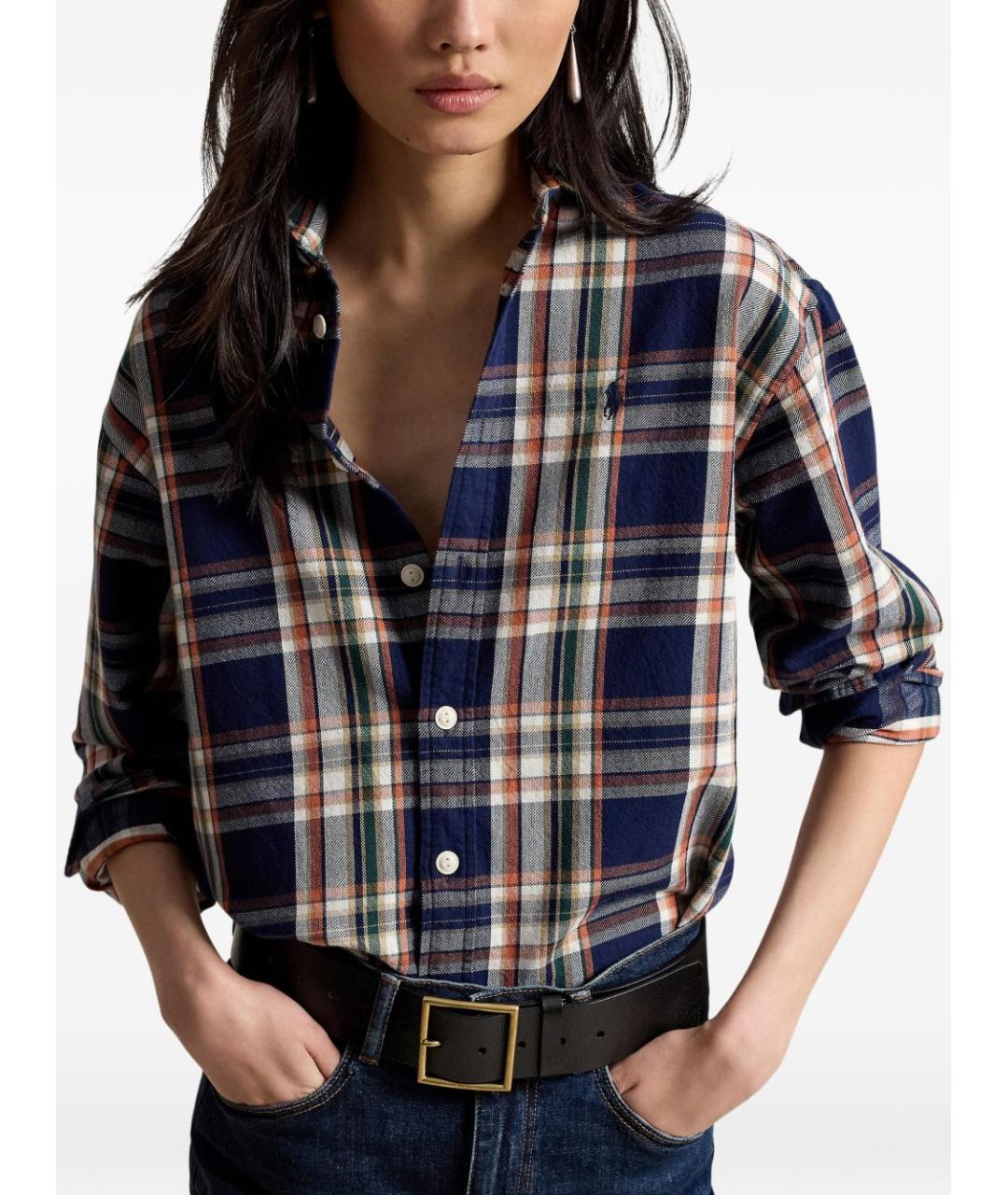 POLO RALPH LAUREN Мульти хлопковая рубашка, фото 2