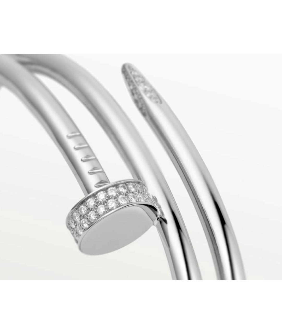 CARTIER Золотой браслет из белого золота, фото 2