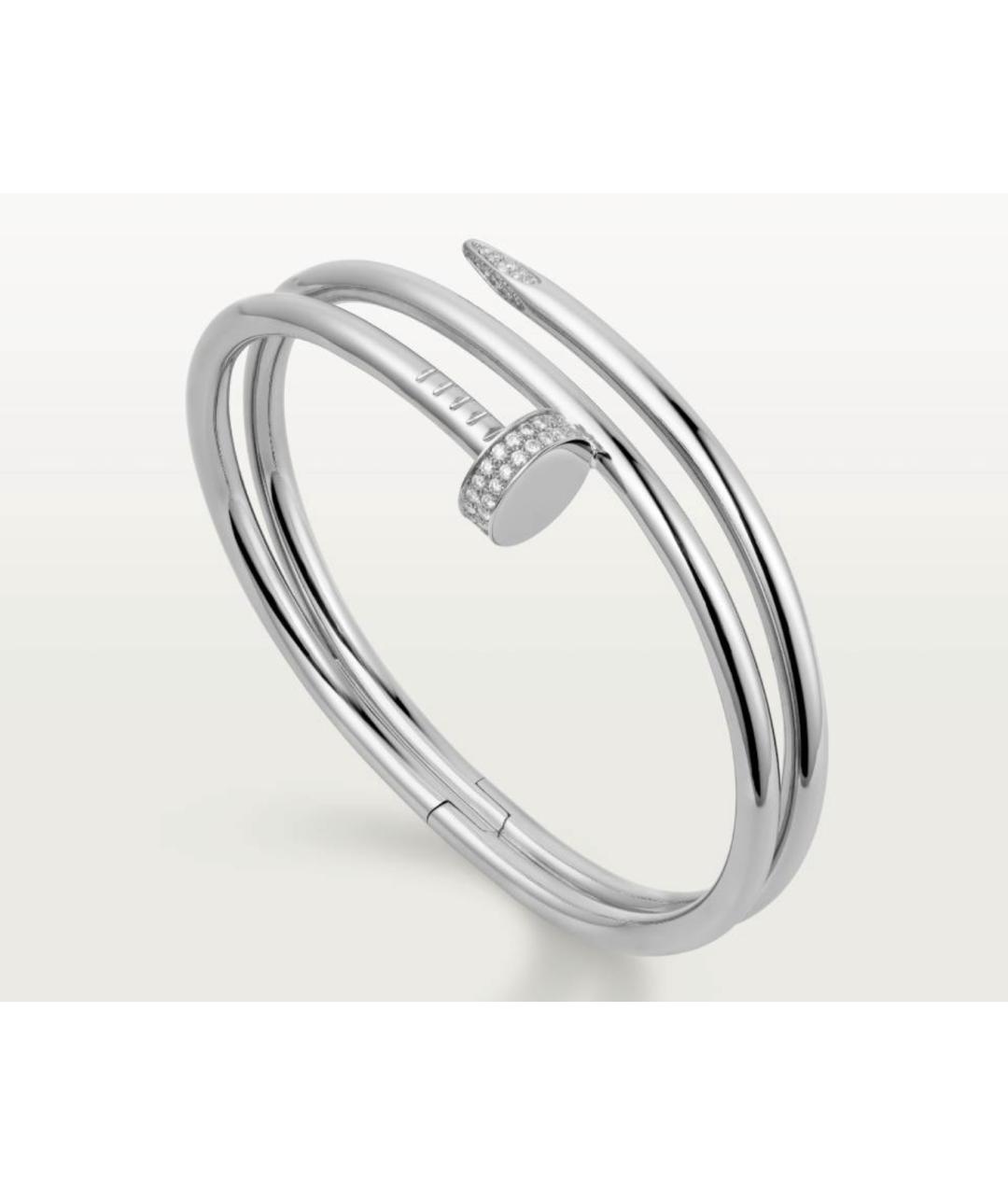 CARTIER Золотой браслет из белого золота, фото 4