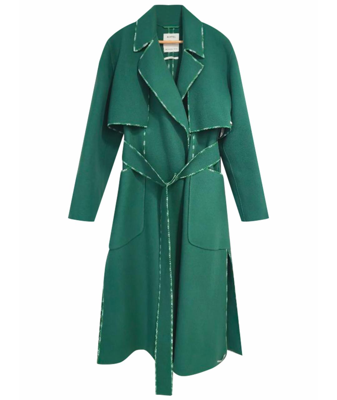 SPORTMAX Зеленое шерстяное пальто, фото 1