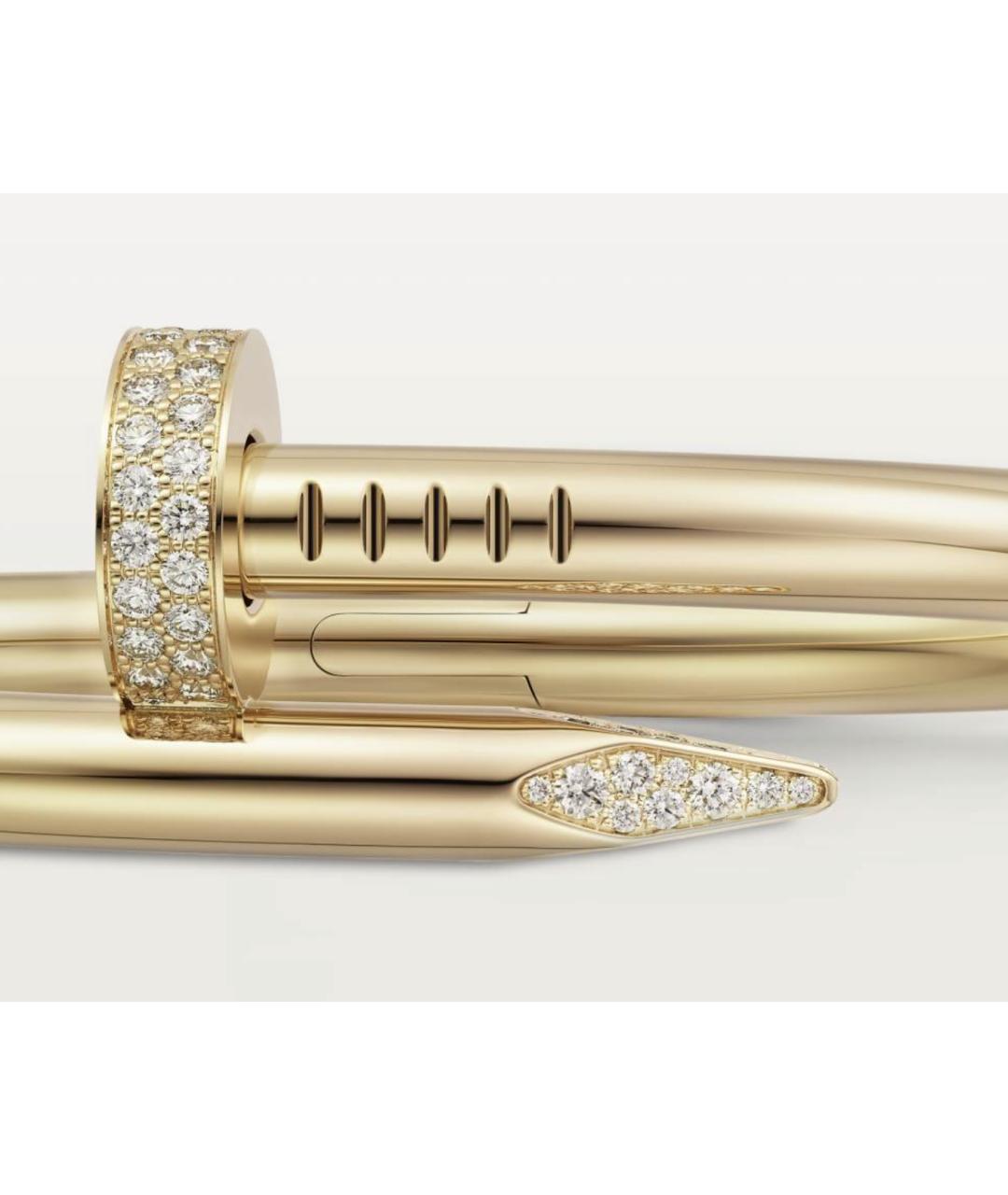 CARTIER Золотой браслет из желтого золота, фото 2