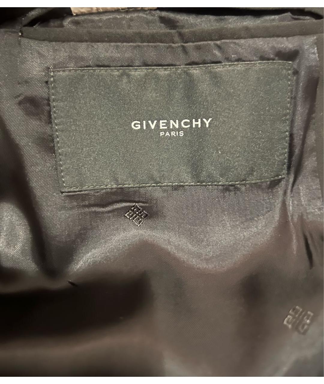 GIVENCHY Черный шерстяной пиджак, фото 3